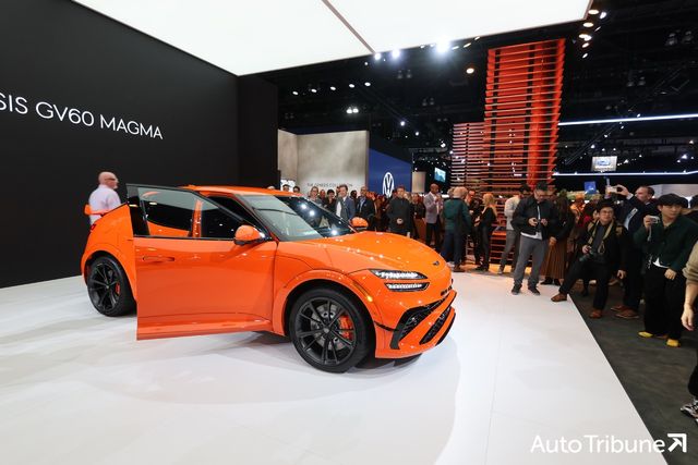 제네시스 GV60 마그마 2025 LA오토쇼 공개 /사진=양봉수 기자