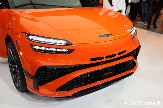 제네시스 GV60 마그마 2025 LA오토쇼 공개 /사진=양봉수 기자