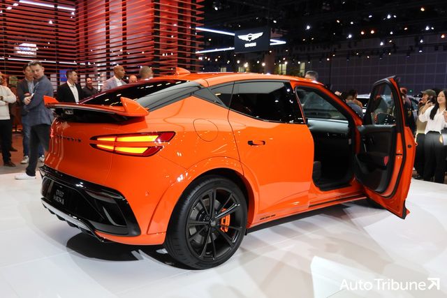 제네시스 GV60 마그마 2025 LA오토쇼 공개 /사진=양봉수 기자