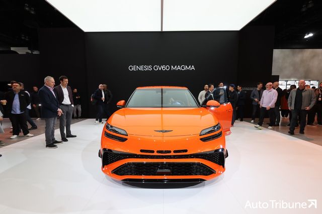 제네시스 GV60 마그마 2025 LA오토쇼 공개 /사진=양봉수 기자