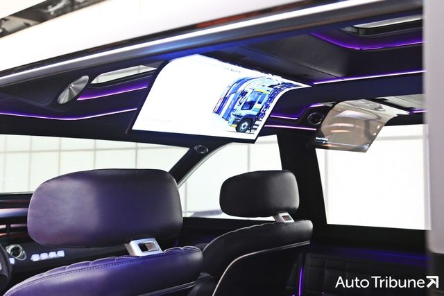 제네시스 네오룬 콘셉트에는 삼성디스플레이 OLED 패널이 탑재됐다. /사진=양봉수 기자