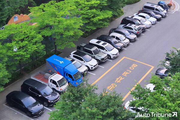아파트 주차장 /사진=양봉수 기자
