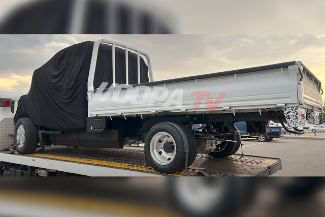 ▲포터 후속 테스트뮬(사진=유튜브 '우파푸른하늘')