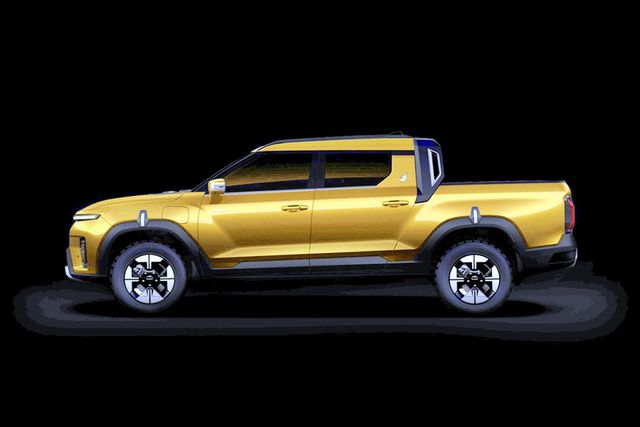 ▲무쏘 EV 티저 이미지(사진=KGM)