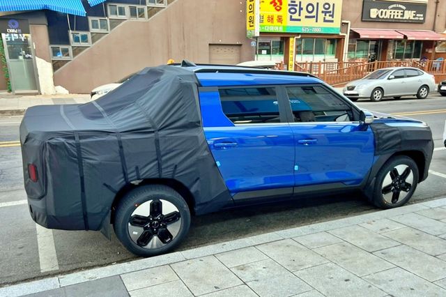 ▲KGM 무쏘 스파이샷(사진=오토스파이넷)