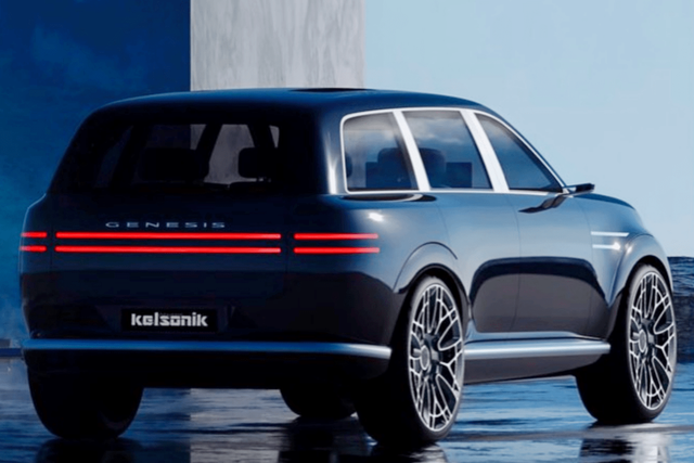 ▲제네시스 GV90 예상도(사진='alan_enileev')