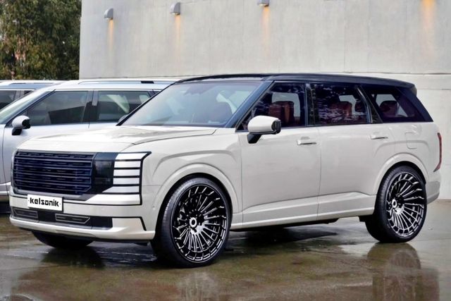 ▲현대 신형 팰리세이드 튜닝 렌더링(사진=인스타그램 'kelsonik')