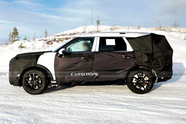 ​▲팰리세이드 XRT 스파이샷(사진=Carscoops)