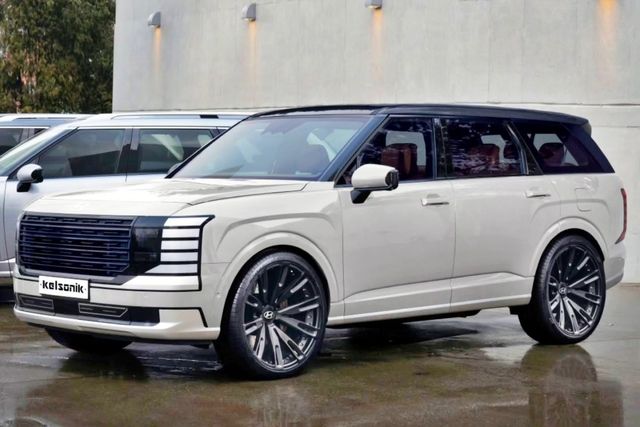 ▲현대 신형 팰리세이드 튜닝 렌더링(사진=인스타그램 'kelsonik')