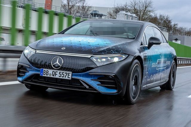 ▲메르세데스-벤츠 EQS 전고체 배터리 테스트용 모델 (사진=메르세데스-벤츠)