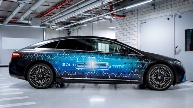 ▲메르세데스-벤츠 EQS 전고체 배터리 테스트용 모델 (사진=메르세데스-벤츠)