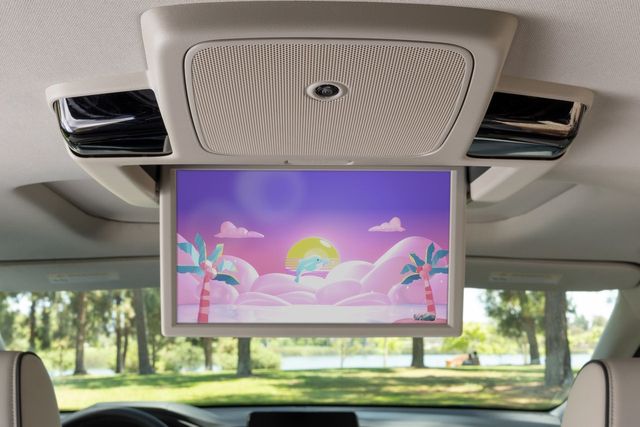 ▲혼다 2025 오딧세이의 리어 엔터테인먼트 시스템(사진=혼다)