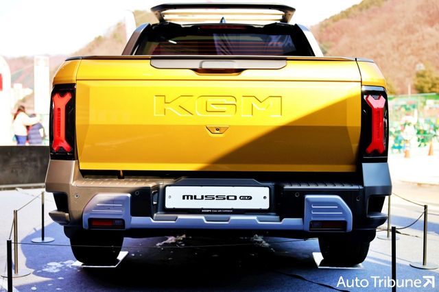 ▲KGM 무쏘 EV(사진=김동민 기자)