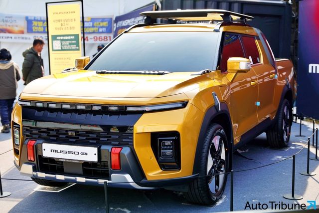 ▲KGM 무쏘 EV(사진=김동민 기자)