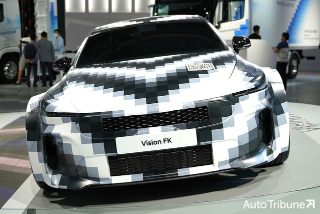 ▲스팅어를 기반으로 개발된 비전 FK(사진=기노현 기자)