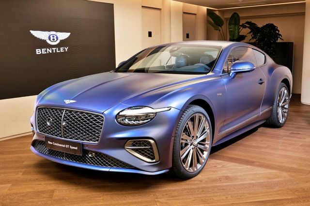▲현행 4세대 컨티넨탈 GT 스피드(사진=벤틀리)