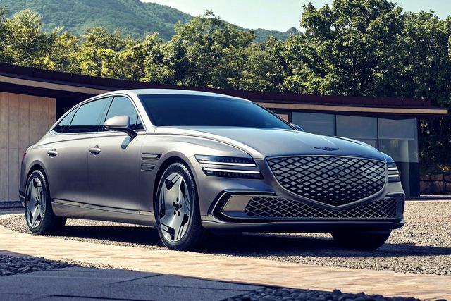 ▲G80 전기차(사진=제네시스)