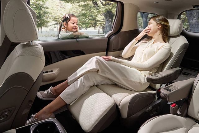 ▲카니발 7인승 프리미엄 릴렉션 시트(사진=기아)
