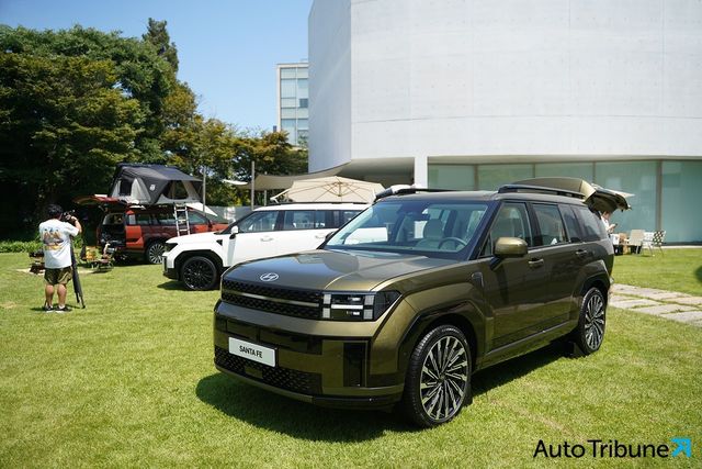 ▲현대 싼타페(사진=오토트리뷴 DB)