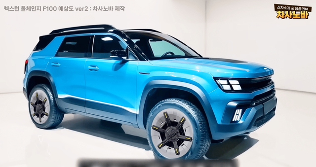 ▲KGM 신형 렉스턴 예상도(사진=유튜브'차사노바 : 자동차의 모든 것')