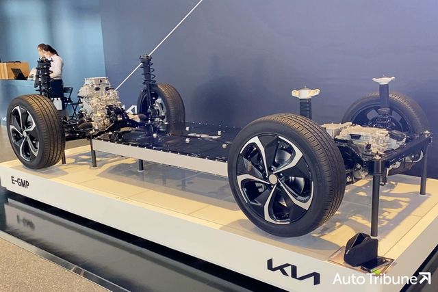 ▲기아 EV6의 배터리 팩 (기사 내용과 무관 / 사진=기아)