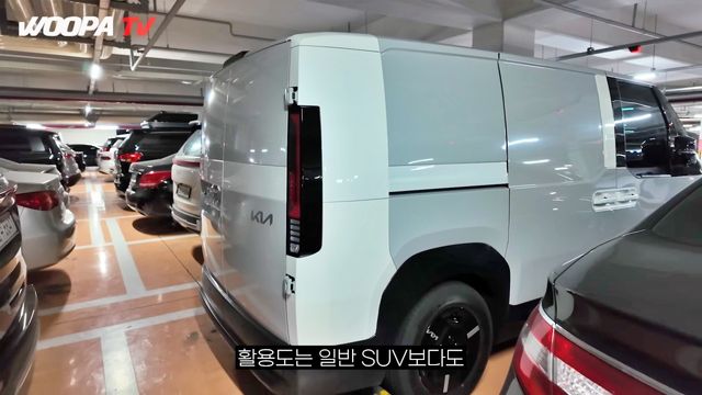 ▲기아 PV5 카고(사진=유튜브&nbsp;'우파푸른하늘Woopa TV')