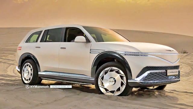 ▲제네시스 GV90 예상도(사진=유튜브 '뉴욕맘모스')
