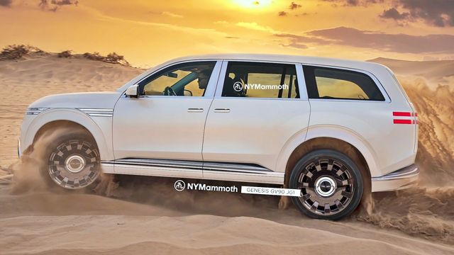 ▲제네시스 GV90 예상도(사진=유튜브 '뉴욕맘모스')