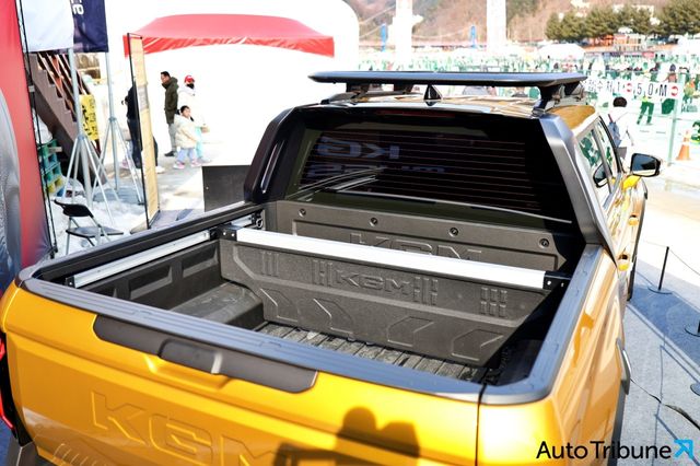 ▲KGM 무쏘 EV(사진=김동민 기자)