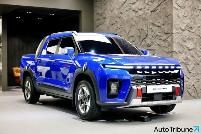 ▲KGM 무쏘 EV(사진=김동민 기자)