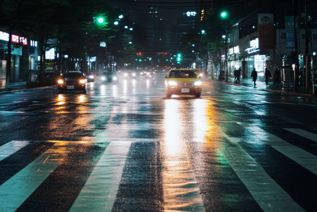 ▲참고사진, 다소 위험한 야간 도로(사진=오토트리뷴)