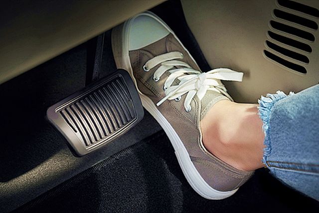 ▲참고사진, 현대 캐스퍼 일렉트릭의 페달(사진=현대차)