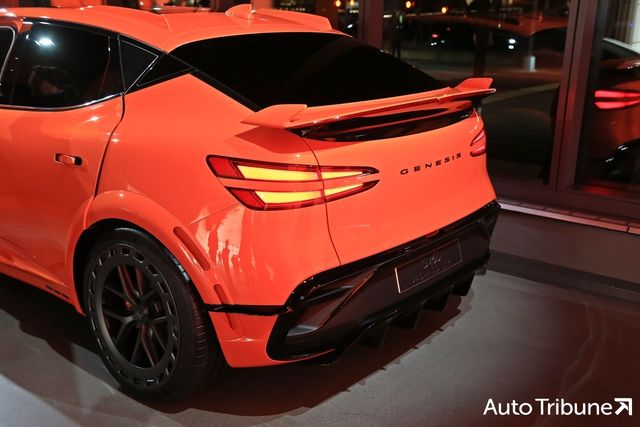 ▲참고사진, 제네시스 GV60 마그마 콘셉트(사진=양봉수 기자)