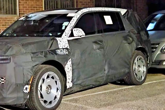 ▲제네시스 GV90 테스트카(사진=유튜브 'SG')