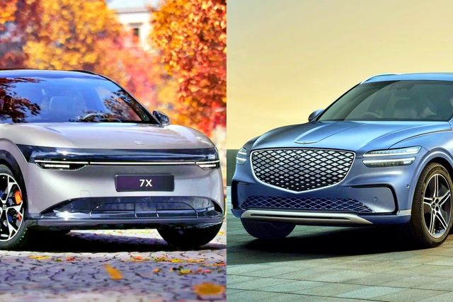 ▲7X, GV70 전기차(사진=지커, 제네시스)