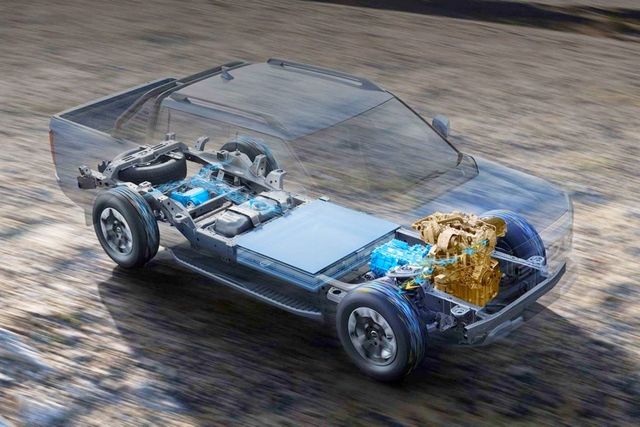 ▲참고사진, PHEV 픽업트럭 샤크 6(사진=BYD)