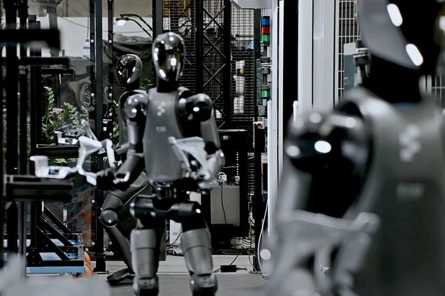 ▲BMW 휴머노이드 로봇 피규어1 (사진=BMW)