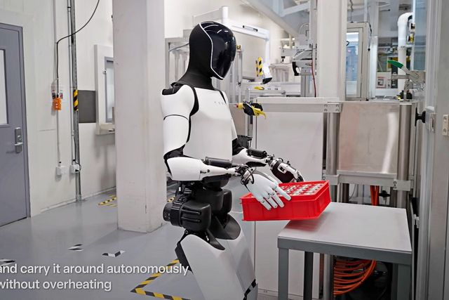 ▲벌써 양산에 돌입한 테슬라 옵티머스 로봇 (사진=테슬라)