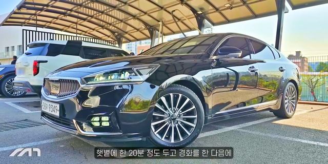 ▲26세 차주가 소유한 2018년식 기아 K7(사진=유튜브 '모트라인')