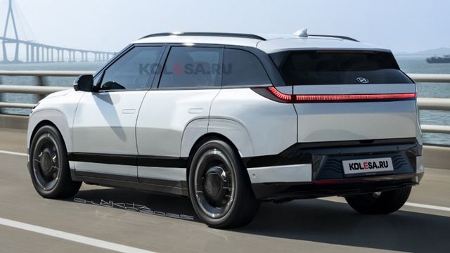 ▲현대차의 새로운 전기 SUV(사진=KOLESA.RU)