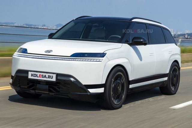▲현대차의 새로운 전기 SUV(사진=KOLESA.RU)