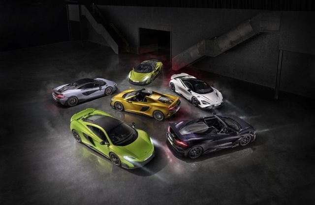 ▲여태까지 출시된 LT 모델 6종(사진=맥라렌)