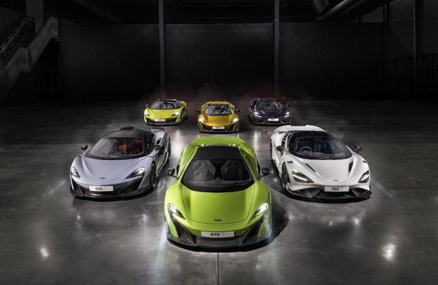 ▲여태까지 출시된 LT 모델 6종(사진=맥라렌)