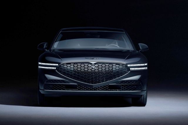 ▲G90 롱휠베이스 블랙(사진=제네시스)