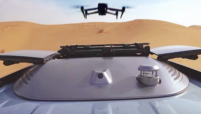 ▲이륙하는 드론 (사진=BYD)