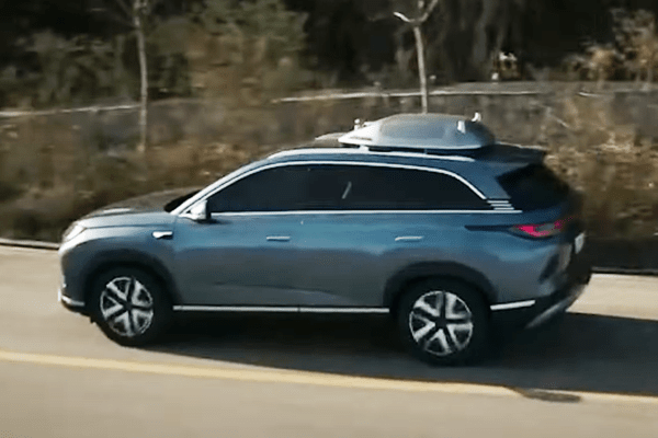▲드론 착륙장을 장착한 BYD의 SUV (사진=BYD)