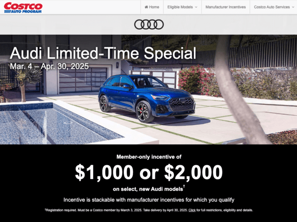 ▲코스트코 미국 홈페이지 (사진=코스트코)