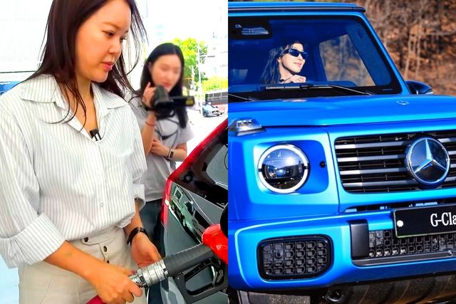 ▲백지영과 이청하(사진=유튜브 채널 '백지영', 메르세데스-벤츠 SNS)