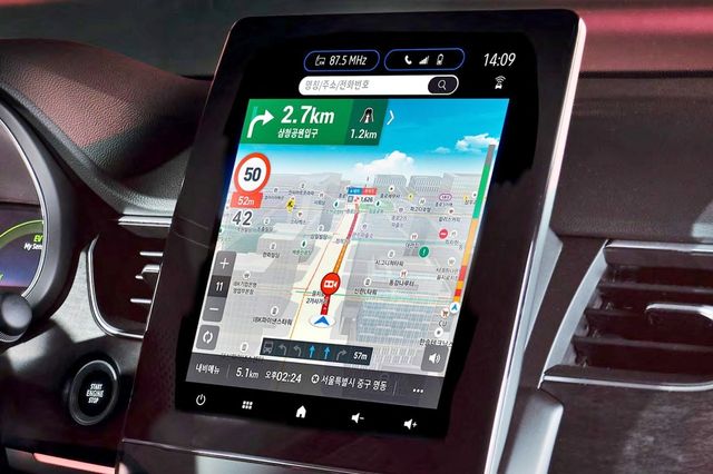 ▲아르카나 오픈R 링크 내비게이션(사진=르노코리아)