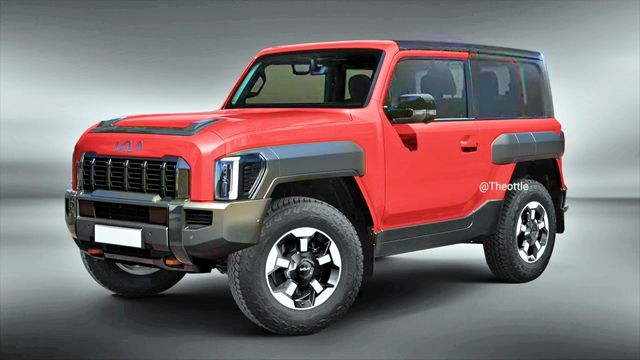 ▲기아 타스글러 예상도(사진=유튜브 'Theottle')